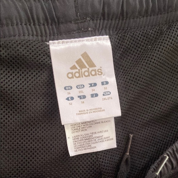 Adidas Black and Pink Track Pants for Active Performance - Picture 2 of 4
